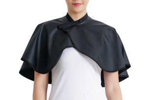 Tabliers de coiffeur et de salon de beauté Vente en gros Tabliers de coiffeur avec dos croisé Tabliers à bavette en jean - Product Image 3