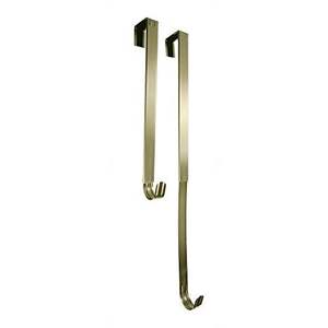 Porte-manteau décoratif en métal au design élégant et minimaliste, améliorant l'organisation de la maison et le rangement des portes intérieures - Product Image 4