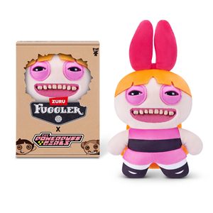 Fuggler Powerpuff Girls Peluche de 9 Pulgadas (Blossom) de ZURU, Monstruo Divertido y Feo de Peluche con Dientes Similares a los Humanos, Coleccionable - Product Image 1