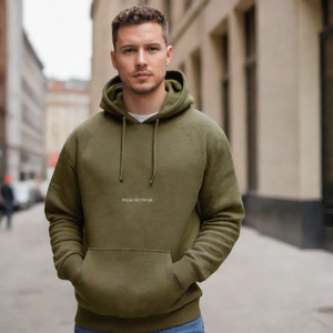 100% coton biologique décontracté pull à capuche surdimensionné pour hommes nouveau Design Style d'hiver fabriqué au Pakistan - Product Image 5