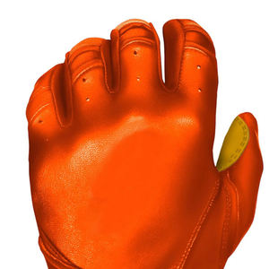 Guantes de bateo de béisbol ligeros para jóvenes de gran venta de cuero genuino de alta calidad fabricados profesionalmente a la venta - Product Image 5