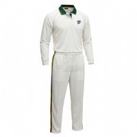 Tenue de cricket sportive respirante avancée pour club, académie et entraînement d'équipe avec tissu léger et doux