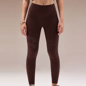 <b>Women's</b> Latest Design Solid <b>Pattern</b> Elastic Waist Fitness Clothing Street Wear In-Stock <b>Women's</b> <b>Legging</b> - Product Image 5