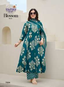 Fondo Kurti con estampado de algodón de primera calidad con bordado Dupatta, colección de ropa india y pakistaní, precio al por mayor para ropa de fiesta - Product Image 5