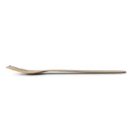 Fourchettes en bois bio-revêtu de 16 cm, bord lisse naturel, usage unique, pour hôtels, traiteurs, buffets - 1000 pièces/carton