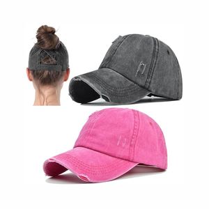 Pony Tail Wash Dad Trucker <b>Hat</b> <b>Baseball</b> <b>Hat</b> Caps High Ponytail Hole Washable Sport <b>Hats</b> for <b>Women</b> Lady - Product Image 5