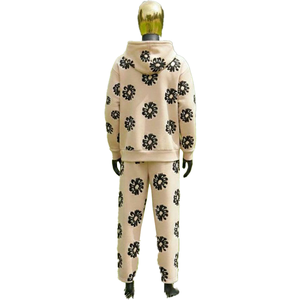 Chándal con estampado de flores Transpirable Impreso Clásico Hombre y mujer Conjuntos de equipo de calidad Directo de Pakistán - Product Image 3