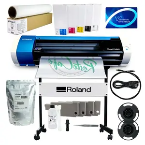 Pemotong Printer Roland BN-20 baru dengan dudukan dan tinta