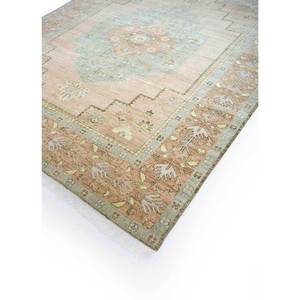 พรมขนสัตว์ถักมือขนาดใหญ่ลายเมดัลเลียนสีเบจและสีน้ำตาล ยี่ห้อซาวานา สำหรับตกแต่งห้องนั่งเล่นวัยรุ่น ใช้ในบ้าน-Lca-621 - Product Image 2