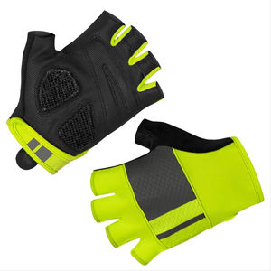 Gants de cyclisme demi-doigts antidérapants unisexes Gants de sport de course respirants Absorption des chocs Gants d'équitation de vélo en cuir - Product Image 2