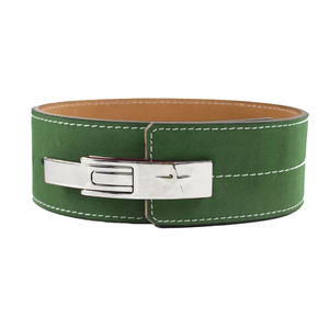 Ceinture de soutien de taille en cuir réglable personnalisée de haute qualité équipement de fitness respirant prix de gros pour une utilisation sportive pour le poids - Product Image 1