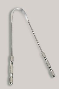 Nettoyeur de langue en cuivre durable pour une utilisation à long terme en soins bucco-dentaires, conçu pour une prise en main facile et un nettoyage efficace - Product Image 5