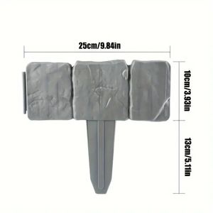 Bordure de <span class=keywords><strong>jardin</strong></span> en PP imitation pierre Taurus Factory Direct pour pelouse et aménagement paysager - Product Image 1