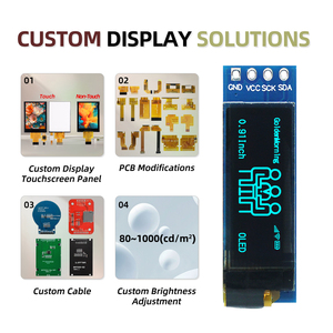 0.91 Inch Oled <span class=keywords><strong>Display</strong></span> 128X32 Ssd1306 Controller <span class=keywords><strong>I2c</strong></span> Interface 4-Pins Wit/Blauw/Geel Modul - Product Image 6