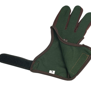 Gants de tir à l'arc personnalisés OEM en gros, à séchage rapide, sans doigts, antidérapants, conception à 3 doigts avec poignet réglable, pour tir à l'arc et pêche - Product Image 5
