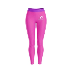 Leggings Femme en Spandex/Polyester Personnalisables Tendance Qualité Supérieure Légers Sans Coutures Tricotés Taille Mi-Haute Respirants avec Logo - Product Image 1