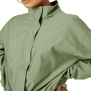 Vente en gros, logo personnalisé, coupe-vent à capuche et fermeture éclair pour femmes, survêtement décontracté imprimé pour printemps et automne 2025 - Product Image 6