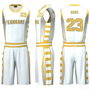 Camiseta de baloncesto personalizada con impresión de descarga Último diseño Antibacteriano Secado rápido 100% Poliéster Servicio personalizado OEM - Product Image 2