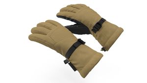 Gants de ski taille personnalisée de haute qualité Gants chauds d'hiver imperméables au vent avec logo personnalisé au toucher à bas prix - Product Image 6