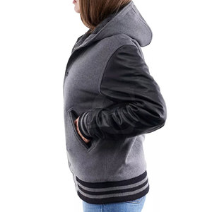 Top vente meilleure qualité sur mesure femmes Letterman veste coton durable tricoté matériel en ligne exclusif! - Product Image 3