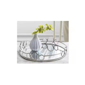 Hot Sale Luxury Excellent <b>Metal</b> Restaurant Decorative <b>Mirror</b> And Brass Serving Trays Housewarming Gifts - Product Image 4