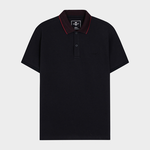 Camisa de hombre Aristino algodón sólido manga corta ajuste regular APS040S3 estilo casual elegante al por mayor a precio caliente - Product Image 3