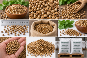 Semillas de Cilantro Orgánicas, Especias Enteras, Hierba Aromática Natural, Alta en Fibra y Proteína, 24 Meses de Duración, Seven Hills para Cocinar - Product Image 3