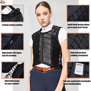 Protector de cuerpo Chaleco de seguridad para montar a caballo Chaqueta acolchada Precio al por mayor de Pakistán - Product Image 2