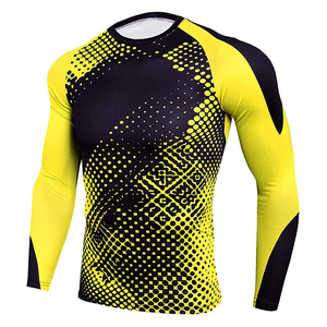 Camiseta de Compresión Estampada SULTAN BOCING para Hombre, Manga Larga, MMA, Artes Marciales, Ropa de Lucha, Spandex, Poliéster, Secado Rápido - Product Image 1