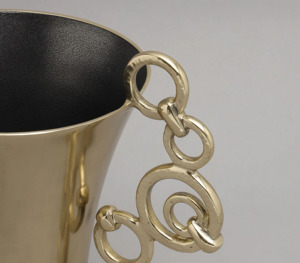 Contemporary Metal <b>Vases</b> Distinctive Designs for Chic Interiors Bold and Beautiful <b>Unique</b> Design Metal <b>Vases</b> - Product Image 3
