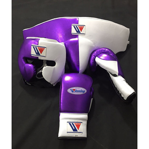 ชุดซ้อมมวยหนังแท้สำหรับผู้ใหญ่ชุดฝึกชกมวยชนะแบบมืออาชีพทำจากหนังแท้ - Product Image 2