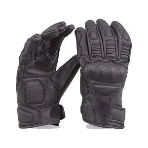 Gants de moto en cuir véritable pour hommes, gants de moto personnalisés, coupe-vent et respirants, prix de gros, OEM - Product Image 1