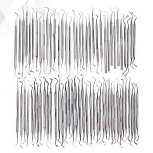 Juego de Instrumentos Dentales Manuales de Acero Inoxidable para el Cuidado de los Dientes, Certificación CE, Tamaño Personalizado, Empaquetado en Bolsa de Alta Calidad - Product Image 1