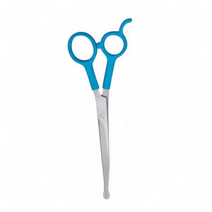 Herramienta de peluquero Tijeras de peluquería Precio bajo Acero inoxidable con mango de plástico Punta de hoja afilada - Product Image 2