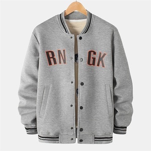 Chaqueta universitaria de alta calidad con mangas Reglan, chaqueta con letras de lana de cuero, venta al por mayor y personalizada - Product Image 1