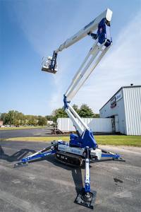 El mejor recolector de cerezas Boom Lift Hidráulico Autopropulsado Elevador aéreo articulado Recolector de cerezas a buenos precios Plataformas elevadoras - Product Image 3