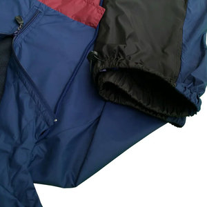 2023 venta al por mayor chándal de hombre barato personalizado chándal cortavientos de alta calidad chándal con capucha de media cremallera pulóver chándal de hombre - Product Image 3