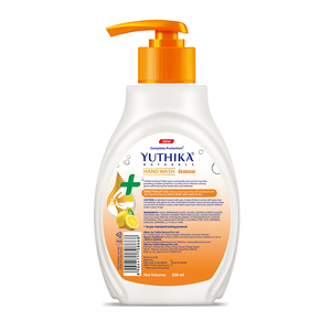 Yuthika Naturals 500ml pH Balanced Lemon <b>Hand</b> Wash 100% Natural Extracts Liquid Form - Product Image 5