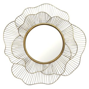 Miroir mural minimaliste rond 2021 Offre Spéciale avec cadre en acier inoxydable - Product Image 3