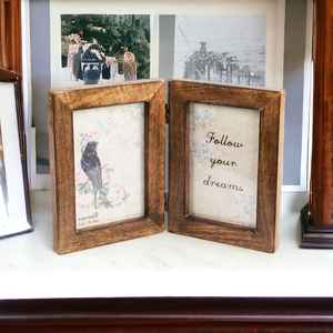 Faizacraft กรอบรูปไม้มะม่วงทำด้วยมือสำหรับแสดงความทรงจำของคุณ - Product Image 3