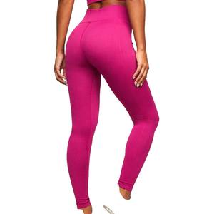 ชุดออกกำลังกายแฟชั่นใหม่สำหรับผู้หญิงกางเกงโยคะน้ำหนักเบาระบายอากาศได้ดีมีโลโก้ที่เอว - Product Image 3