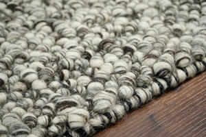 Alfombra de lana Bohemia tejida a mano de primera calidad, corredor artesanal moderno para espacio vital, Alfombra de lana hecha a mano - Product Image 3