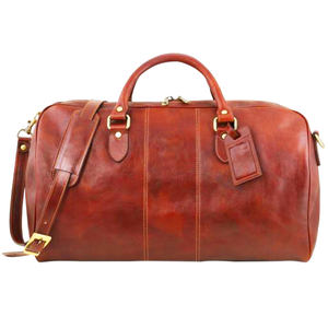 Wholesale Custom Vintage Duffel <b>Bag</b> Genuine Leather with Zipper Closure Customizable Canvas PU for Travel <b>Gym</b> or Reisetasche - Product Image 6