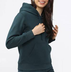 Hot-Sale hommes hiver 100% coton polaire sweats à capuche respirant basiques à capuche couleur unie teint logo personnalisé grande taille pour hommes - Product Image 2