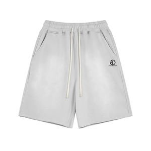 Summer Unisex 100% Cotton Solid <b>Shorts</b>-Soft Breathable Quick Dry Anti-Wrinkle Casual Wear for Beach Days Wholesale Bulk for Men - Product Image 4