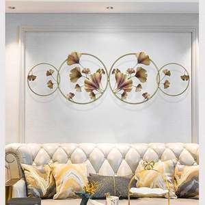 Art mural en métal de haute qualité pour salon Sculptures de décoration d'intérieur durables Mur de fond élégant pour accrocher à bas prix - Product Image 4