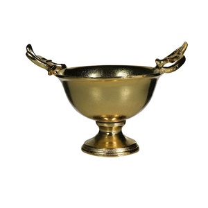 Bol à glace martelé en cuivre de grande qualité avec base ronde en métal Bol à champagne pour les bars et les fêtes d'hôtel - Product Image 6