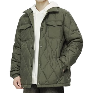 Chaqueta Acolchada Informal con Capucha para Hombre, Rellena de Algodón, Ligera, Transpirable, Resistente al Viento, con Estampado de Dibujos Animados, para Otoño - Product Image 1