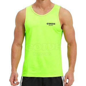 Débardeur pour homme, nouveau, polyester, haute qualité, débardeur sans manches pour le fitness, vêtements pour homme, débardeur de sport pour le fitness - Product Image 1