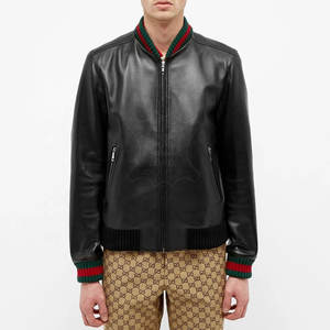 Veste en cuir bomber décontractée pour homme, veste d'hiver pour homme, veste de mode pour homme, prix de gros, vestes pour homme - Product Image 5